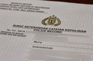 Police Clearance Certificate in Indonesia